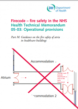 Health Technical Memorandum 05-03: Operational provisions Part M: Fire Safety in Atria (Firecode – fire safety in the NHS) [2008 edition]